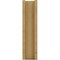 Ekena Millwork 5 1/2-in W x 18-in D x 22-in H Funston Trad Rough Cedar Woodgrain TimberThane Outlooker, Primed Tan OUTUR055X18X22FST04RCPR - alternate 4